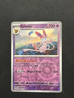 Pokemon Prismatic Evolutions - Sylveon - 040/131 - Reverse Holo - M/NM - Image 2