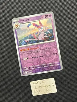 Pokemon Prismatic Evolutions - Sylveon - 040/131 - Reverse Holo - M/NM - Image 3