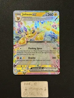 Pokemon Prismatic Evolutions - Jolteon Ex - 030/131 - Full Art Rare - M/NM - Image 1