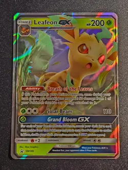 Pokemon TCG - Leafeon GX SM146 Promo - Image 1