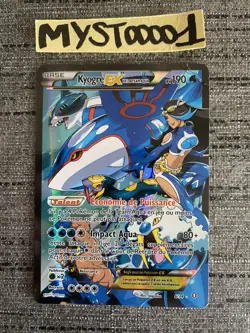 Carte Pokemon Kyogre EX 6/34 Full Art XY Double Danger Francais OCCASION - Image 1
