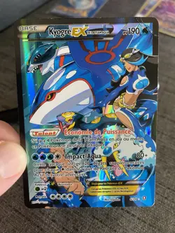 Carte Pokemon Kyogre EX 6/34 Full Art XY Double Danger Francais OCCASION - Image 3