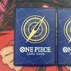One Piece Cards God's Fist Parallel 2-Card Lot - Image 2