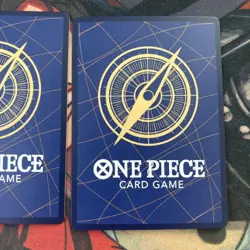 One Piece Cards God's Fist Parallel 2-Card Lot - Image 3