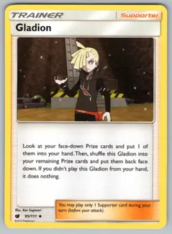2017 Pokemon Sun & Moon Crimson Invasion Gladion - Image 1