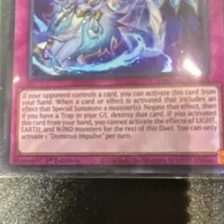 Konami Dominus Impulse Trap Card 1st Edition Foil 366667 Yu-Gi-Oh! TCG - Image 3