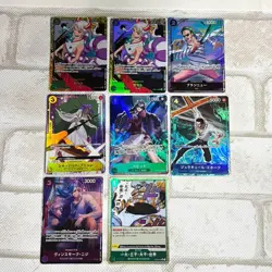 One Piece Cards Leader Parallel SEC Don!! Parallel SR 21-Card Lot - Image 2