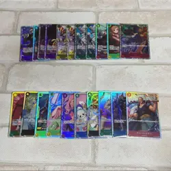One Piece Cards Leader Parallel SEC Don!! Parallel SR 21-Card Lot - Image 5