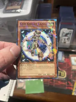 YUGIOH GEM-KNIGHT LAZULI COMMON DUEL TERMINAL DT07-EN063 - Image 3
