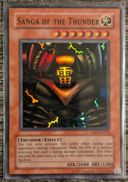 Yu-Gi-Oh!: Sanga of the Thunder, Kazejin, Suijin (Metal Raiders) RARE SET - HP/D - Image 3