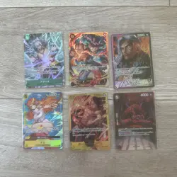 One Piece Card Game SR Parallel Lot - Image 1
