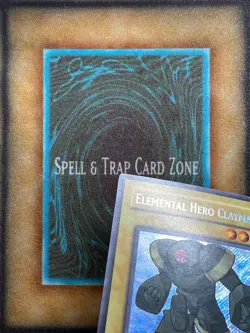 Yugioh Elemental Hero Clayman EHC2-EN002 Secret Rare Limited Edition MP - Image 4