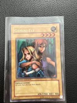 Yu-Gi-Oh! TCG Gemini Elf Invasion of Chaos: Special Edition IOC-SE1 Limited... - Image 1
