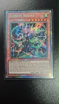 BLZD-EN014 Elfnote Regina Starlight Rare 1st Ed YuGiOh - Image 1