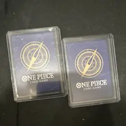 One Piece Jewelry Bonney Egghead Holo OP03-100 Lot of 2 English Cards - Image 2