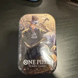 One Piece TCG Card Game - Sabo Mini Tin Vol.2 English 2 Packs Of OP 13 - Image 1