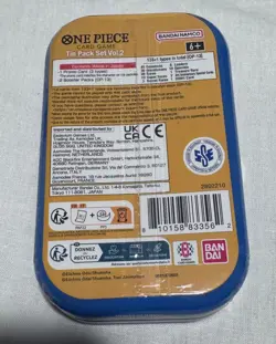 ONE PIECE TCG Card Game Tin Pack Set Vol. 2 - Sabo TS-02 OP13 Eng New Sealed - Image 2