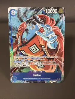 Jinbe OP14-049 Secret Rare Alternate Art The Azure Sea's Seven One Piece TCG NM - Image 1