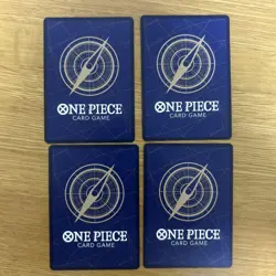 One Piece Cards Peacock SR Parallel OP11-004 4-Card Lot - Image 2