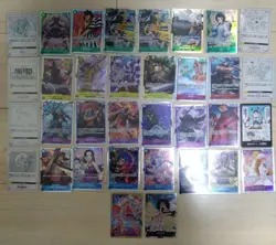 One Piece Cards R SR SEC Parallel Don!! Card Bulk Lot - Image 1