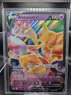 JUMBO Alakazam V Oversized Promo Card SWSH083 Pokemon NM PACK FRESH - Image 1