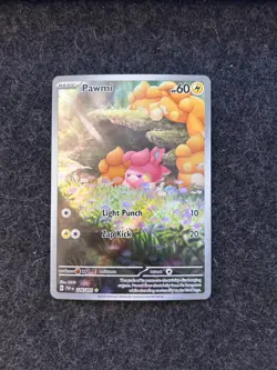 Pawmi - 226/091 - Pokemon Paldean Fates Illustration Rare Card NM - Image 1
