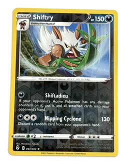 Shiftry Reverse Holo 097/203 - Evolving Skies - NM/M - Pokemon TCG - Rare Card - Image 1