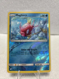 MAGIKARP 29/181 LP REVERSE HOLO TEAM UP POKEMON CARD TCG FREE SHIPPING US SELLER - Image 1