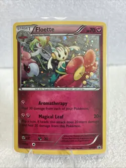 FLOETTE XY139 LP COSMO HOLO XY PROMO POKEMON CARD TCG US SELLER FREE SHIPPING￼ - Image 1