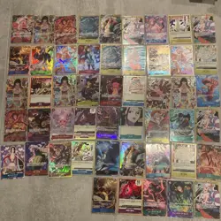 One Piece Card Game Parallel SEC 50-Card Bulk Lot - Image 1