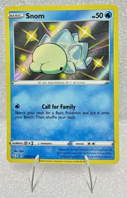 SNOM SV033/SV122 NM SHINY RARE HOLO SHINING FATES POKEMON CARD TCG US SELLER￼ - Image 1
