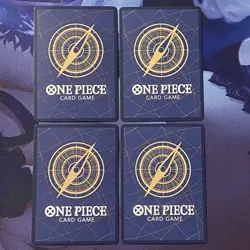 One Piece Cards Sabo SR Parallel 4-Card Lot - Image 2
