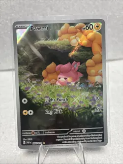 PAWMI 226/091 LP FULL ART HOLO SIR PALDEAN FATES POKEMON CARD TCG FREE SHIPPING￼ - Image 1