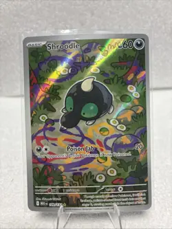 SHROODLE 149/132 LP FULL ART HOLO SIR MEGA EVOLUTIONS POKEMON CARD TCG US SELLER - Image 1