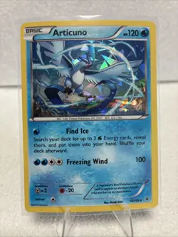ARTICUNO 16/108 LP CRACKED ICE HOLO RARE ROARING SKIES POKEMON CARD TCG - Image 1