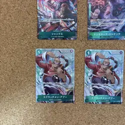 One Piece Cards Parallel 6-Card Set - Image 3