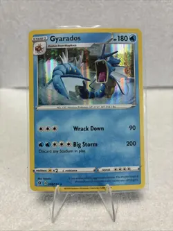 GYARADOS 040/192 LP HOLO RARE REBEL CLASH POKEMON CARD TCG FREE SHIPPING - Image 1