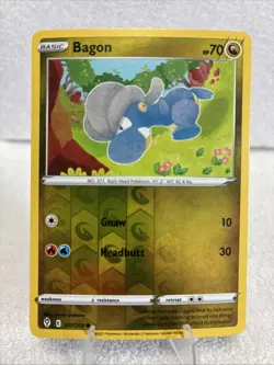BAGON 107/203 LP COMMON REVERSE HOLO EVOLVING SKIES POKEMON CARD TCG US SELLER - Image 1