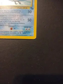 Articuno 2/62 Fossil Holo Pokemon Card Rare - Image 5