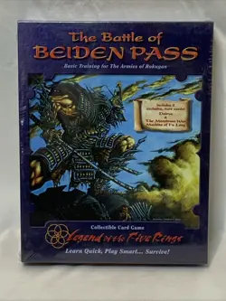 The Battle of Beiden Pass 1996 Legend of the Five Rings Collectible Card Game - Image 1