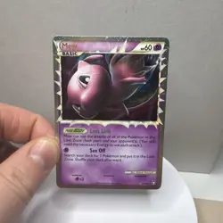 Pokemon TCG Mew Prime Ultra Rare Holo Card 97/102 Triumphant HP 60 English - Image 1