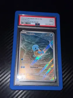 PSA 9 Squirtle 170/165 Sv: Scarlet & Violet 151 Holo Pokemon TCG Card - Image 1