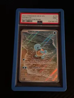 PSA 9 Squirtle 170/165 Sv: Scarlet & Violet 151 Holo Pokemon TCG Card - Image 5