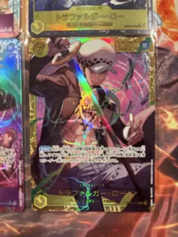 One Piece Cards Trafalgar Law 4-Card Set - Image 3