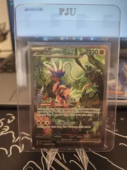 Pokemon TCG Koraidon EX Scarlet & Violet Base Set Holo Card 247/198 - Image 1