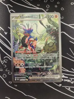 Pokemon TCG Koraidon EX Scarlet & Violet Base Set Holo Card 247/198 - Image 2