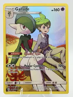 Pokemon TCG Gallade Holo Card Secret, 244/236, Sm-Cosmic Eclipse SM12 2019 - Image 1
