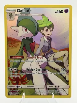 Pokemon TCG Gallade Holo Card Secret, 244/236, Sm-Cosmic Eclipse SM12 2019 - Image 2