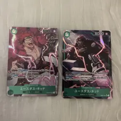 One Piece Cards Parallel Eustass Kid 2-Card Set - Image 1