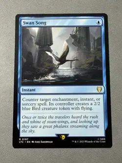 Swan Song Commander: the Lord of the Rings: Tales of Middle-Earth Regular NM - Image 1